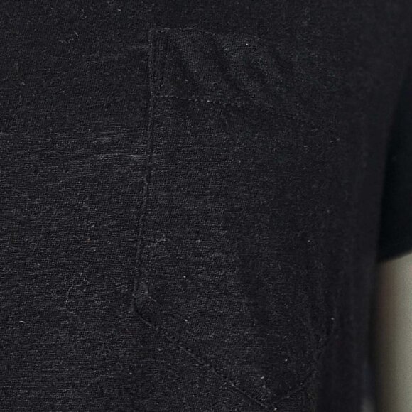 SACAI BLACK SHEER FLORAL PLEATED BACK TEE (3) - Picture 3 of 9